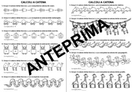 CALCOLI A CATENA (SCOPRI IL VALORE DELLA FRECCIA) CLASSE QUARTA - SCUOLA PRIMARIA
