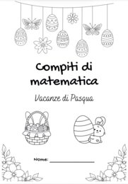 Compiti di matematica di Pasqua
