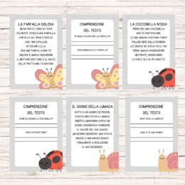 Lettura e comprensione classe prima