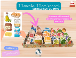 Mercato Montessori - Esercizi con gli Euro