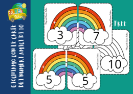 GIOCHIAMO CON LE CARTE DEI NUMERI AMICI DI 10