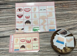 Tombola! Bingo! Impariamo la parti del corpo, learning body parts.