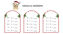 Schede vacanze di Natale