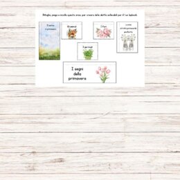 Lapbook primavera da stampare