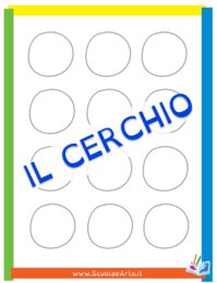 Disegno con le forme: il cerchio
