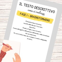 Schede didattiche testo descrittivo