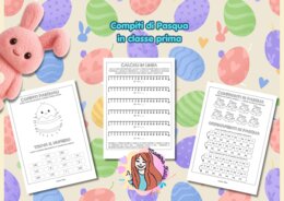 Kit completo matematica e geometria in classe prima  quaderno + 230 schede