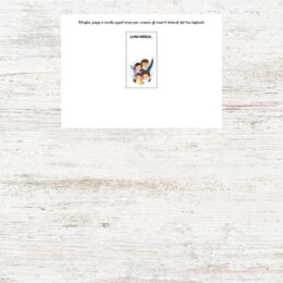 Lapbook "Mi Presento" - Attività per laboratorio di scrittura