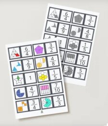 Domino delle frazioni (proprie e improprie)