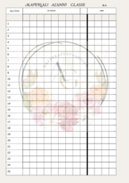 agenda di classe