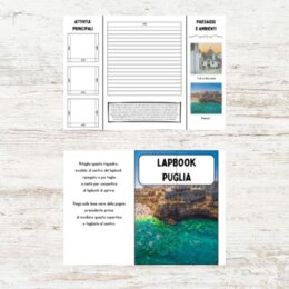 Lapbook Puglia scuola primaria da stampare
