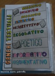 I GENERI TESTUALI introduzione e in rima