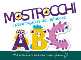 MOSTROCCHI i PaperSquishy dell'Alfabeto
