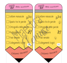 La Check list dello scrittore