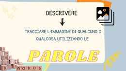 IL TESTO DESCRITTIVO