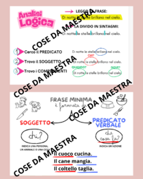 PACCHETTO ANALISI LOGICA