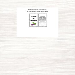 Lapbook di Carnevale
