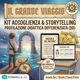 UDA Accoglienza: Il Grande Viaggio | Storytelling, Circle Time e DD (Video MP4 + PDF + App HTML)