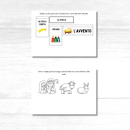Lapbook "La nascita di Gesù"