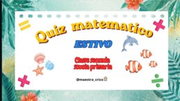 QUIZ  MATEMATICO OPERAZIONI CLASSE SECONDA