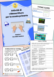 Attività di videoscrittura per la scuola primaria - Modulo 1: La tastiera
