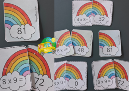 GIOCHIAMO CON LE CARTE DELLE TABELLINE