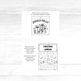 Christmas Lapbook - lapbook natalizio in inglese