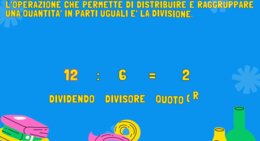 🌈 “Dividere è un gioco! Impariamo la divisione con la maestra 🎒✨”EBOOK CON LINK Video con voce e immagini colorate