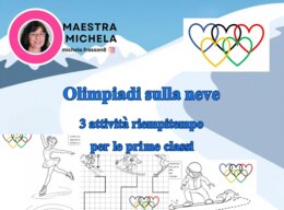 OLIMPIADI SULLA NEVE - attività riempitempo per le prime classi