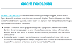 Giochi fonologici