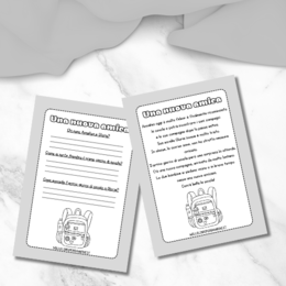 Lettura e comprensione - Una nuova amica