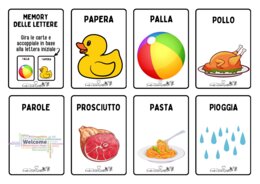 MEMORY DELLE LETTERE AFFINI