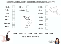 Attività di accoglienza - classe 2