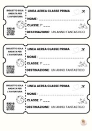 🎒 IL GRANDE VIAGGIO: Kit Accoglienza Completo per la Classe Prima 🗺️