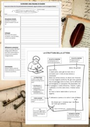 IL DIARIO E LA LETTERA - Lezione Italiano classi 4° e 5°
