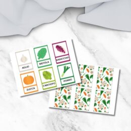 Flashcards verdura in italiano