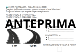 Gara di lunghezze in stazioni didattiche