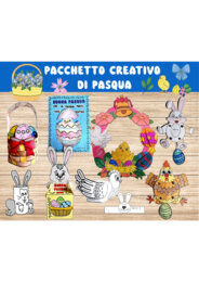 🎀 Pacchetto Creativo di Pasqua