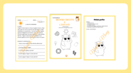 Letture e comprensione. Il Signor Criceto e l'estate. Classe I/II primaria