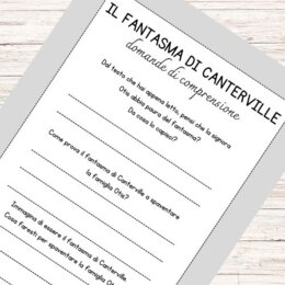 Schede didattiche Il Fantasma di Canterville