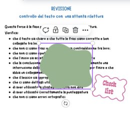 Scrivere un testo passo dopo passo