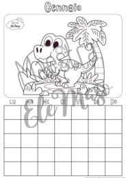 Calendario per la classe - da costruire e personalizzare