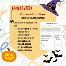 Halloween Night - Story Time and Problem - Inglese e matematica per la classe terza