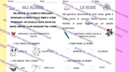 Compiti e attività Didattiche per Primavera e Pasqua!