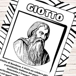 Schede didattiche sui pittori e sulle pittrici più importanti
