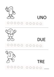 Numeri - inizio del percorso di matematica classe prima