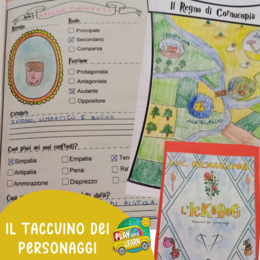 Taccuino dei personaggi