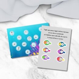 Gioco del corsivo "In fondo al mare"