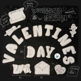 VALENTINE'S DAY - rivista da muro di Alicja Soszka