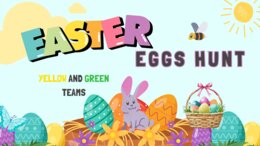 Easter eggs hunt/clues